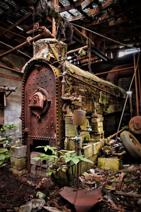 Old Boiler Room by DollStewart