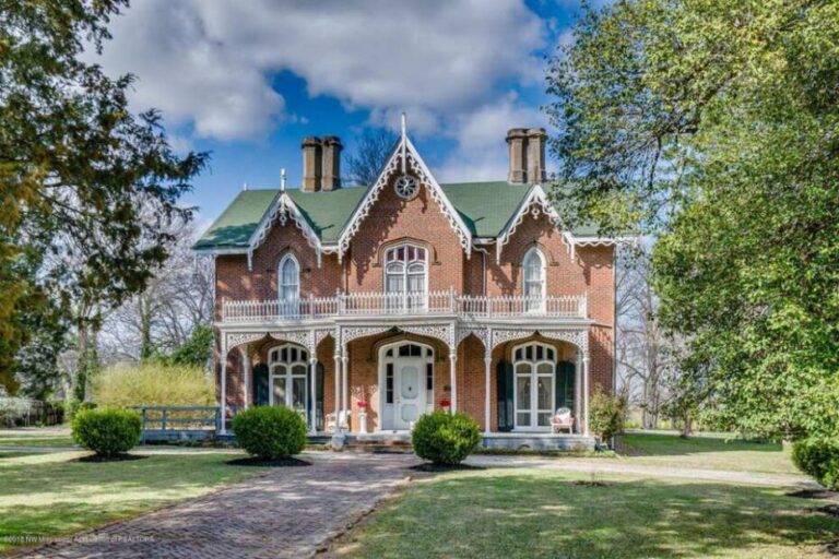 A 19th Century French Gothic Mansion in Mississippi