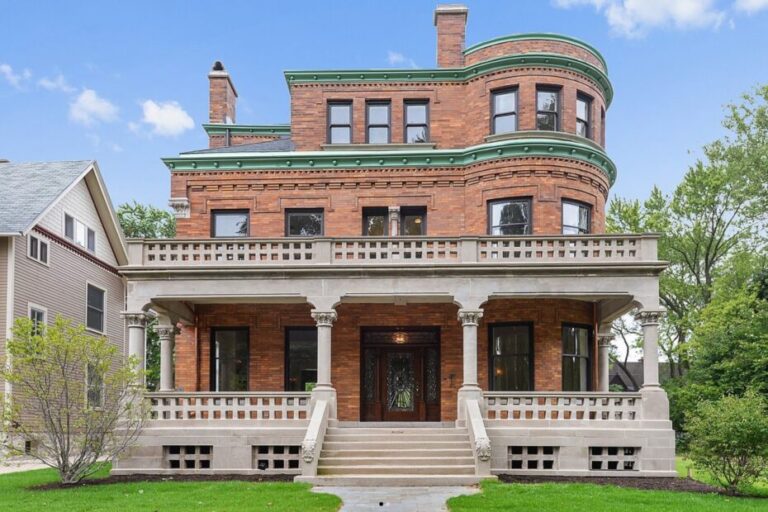 Abandoned Oscar Mayer Mansion is Restored – Check it out inside of it..