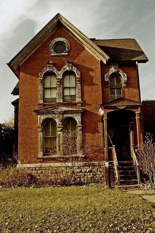 Abandoned  Trumbull St Victorian, Detroit.