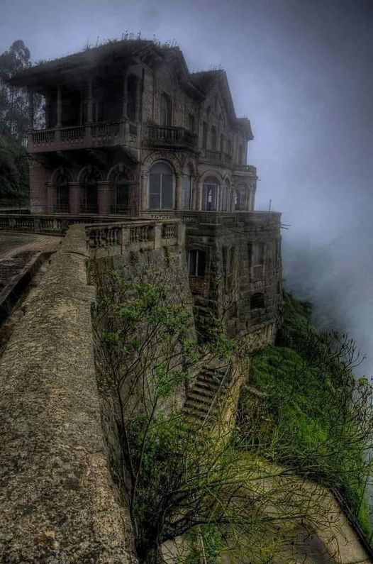 Columbia, South America. Abandoned Hotel